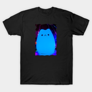 Kitty Glows Blue T-Shirt